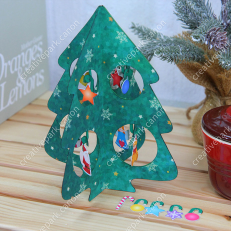 Miniature Tree (Pop),Toys,Paper Craft,Christmas,Christmas Tree,ornament,decoration,tree